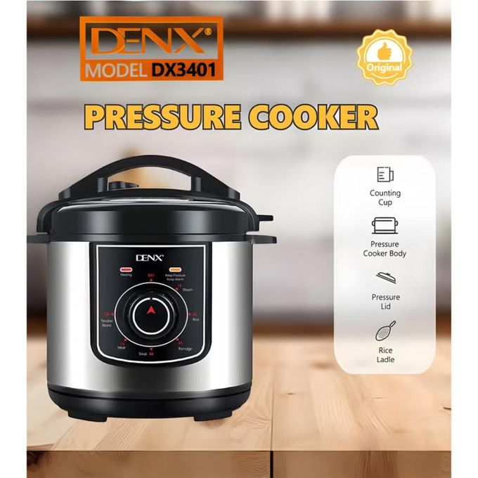 DENX حلة ضغط كهربائية