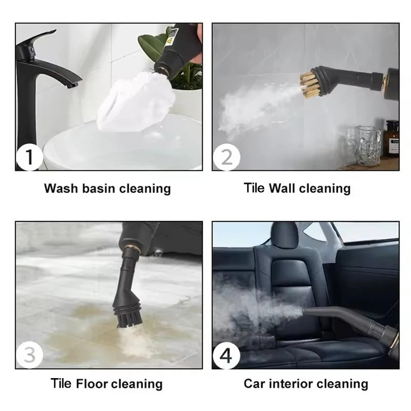 Portable Steam Cleaner Kit