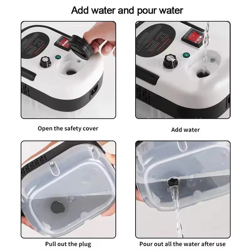 Portable Steam Cleaner Kit